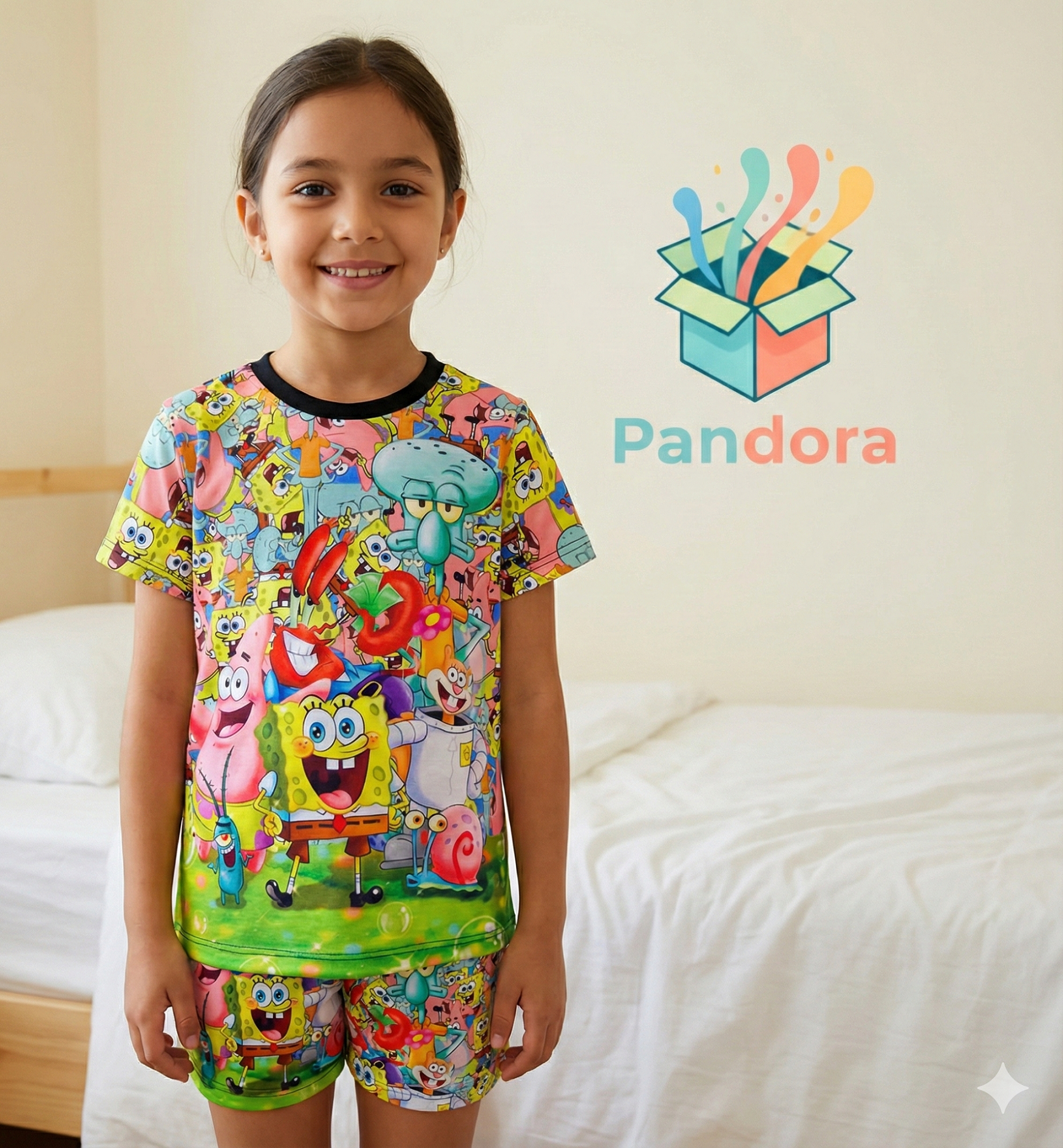 Pijama Bob Esponja y Amigos - Imagen 2