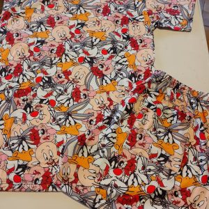 Pijama Short + Remera LooneyToons